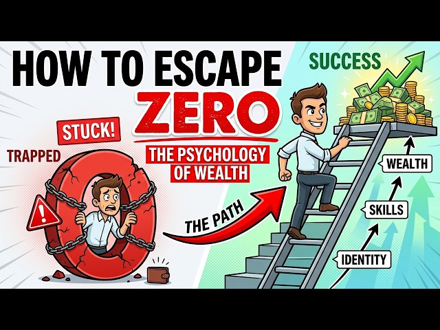 Psychology of Self-Made Millionaires: Identity Shifting, Delayed Gratification & Skills