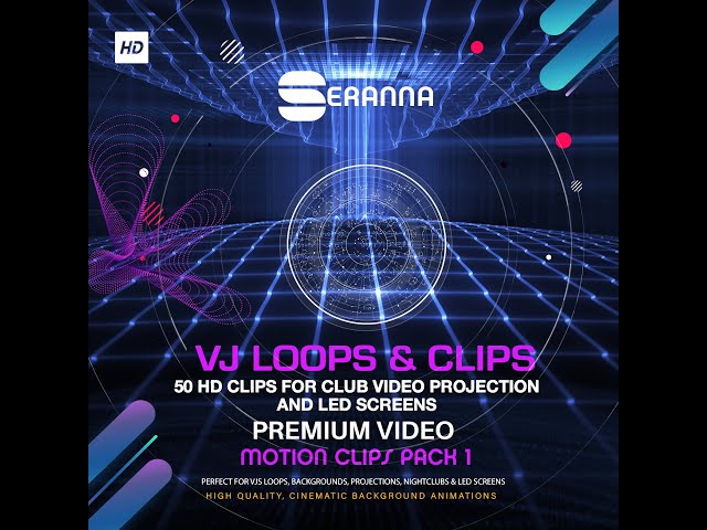 Seranna VJ Loops Pack Vol 1