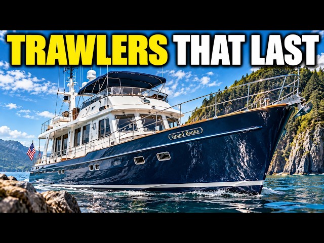 10 trawler yachts that just WON’T DIE — BUY ONCE, cruise forever