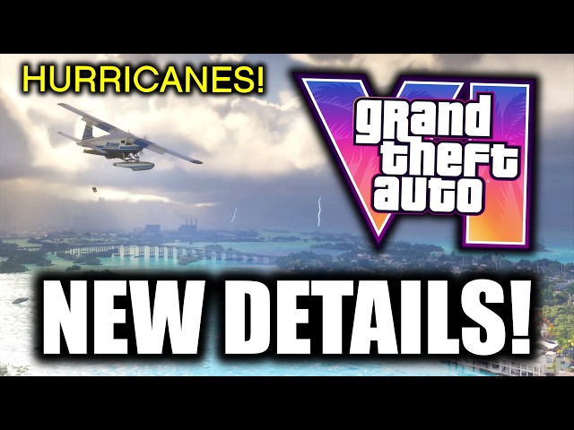 GTA 6 NEW DETAILS AND SCREENSHOTS! (Hurricanes, Weather Systems, 170 Animal Species, and More)