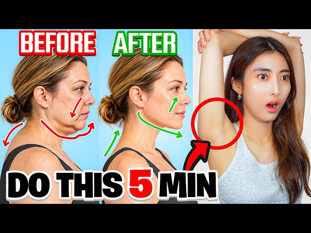 I’m Shocked…This Simple Move Softens Marionette Lines! Japanese Face Lifting Exercises