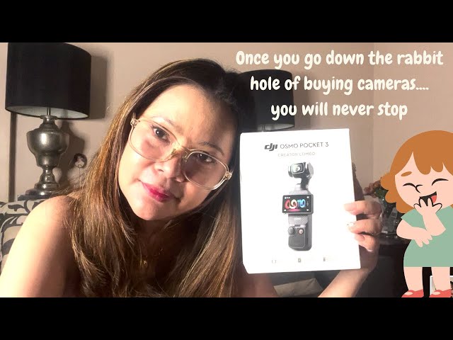 DJI Osmo Pocket 3 Creator Combo Unboxing | Is it worth the hype? | V💙The Great Little Housewife