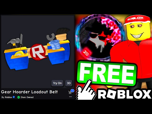 EVENT! HOW TO GET Gear Hoarder Loadout Belt! (THE HUNT ROBLOX 20 - Work at a Pizza Place)