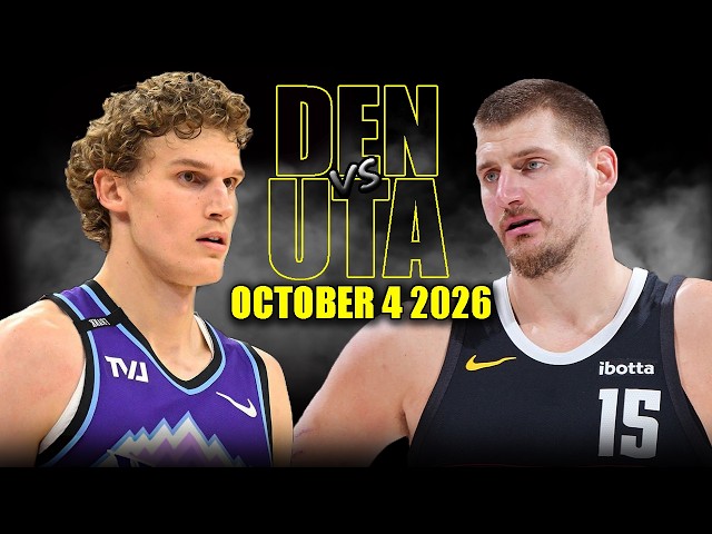 Denver Nuggets vs Utah Jazz Full Game Highlights - October 4, 2026 | NBA Preseason