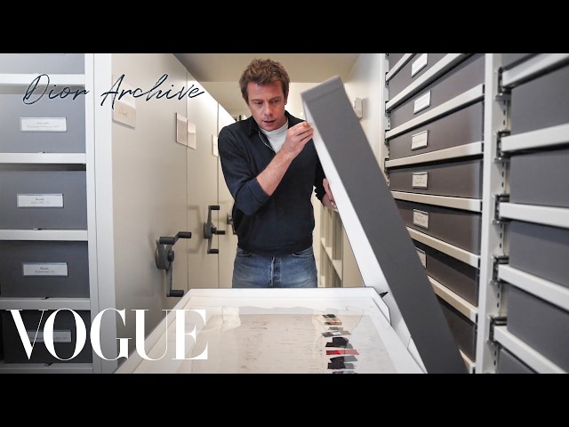 Inside Christian Dior's Private Archive with Jonathan Anderson | Objects of Affection | Vogue