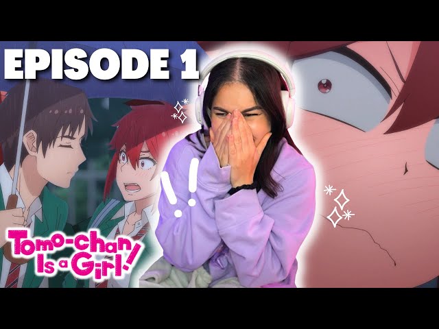 HE SLAPPED HUH 🍑??│Tomo-chan Is a Girl! Episode 1 Reaction