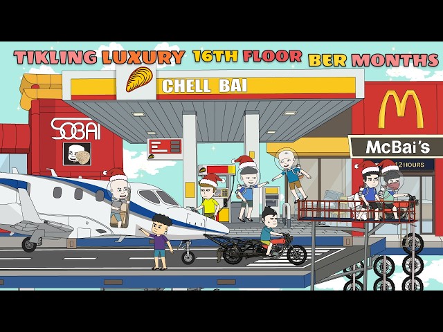 LUXURY MOTOR TIKLING TOWER 16TH FLOOR ABOT KALAWAKAN BER MONTH  | PINOY ANIMATION