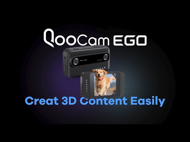 QooCam EGO: 3D Camera + Viewer in Your Pocket!