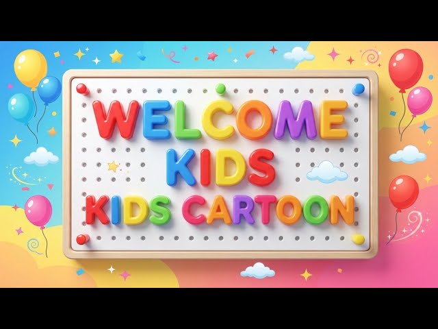 WELCOME KIDS 🌈 Learn ABC Alphabet with Colorful Letters | ABC Learning for Kids