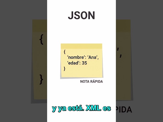 JSON vs XML: no son lo mismo