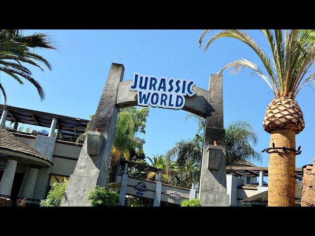 Jurassic World Water Ride Challenge at Universal Studios