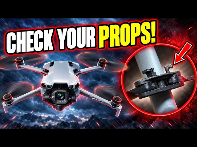 DJI Mini 5 Pro Propeller Warning – Are Drones Falling From the Sky?
