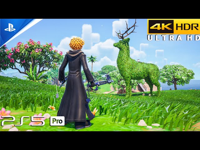 Fortnite (PS5 Pro) 4K 120FPS HDR Gameplay | Roxas (Kingdom Hearts)