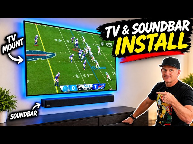 How to Hide TV Wires & Install a Soundbar Like a Pro!