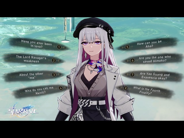 Aha answers all out questions (Love, Akivili & More) | Honkai Star Rail 4.6