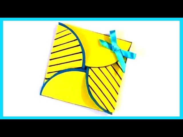 How to make Handmade Gifts | Origami Greeting Card for Birthday | DIY Paper Crafts