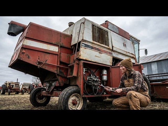 She Bought an $8,200 Crooked Combine — Its Hydraulics Kept Chasing Level