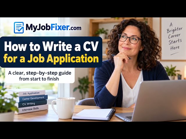 how to write a cv for a job application