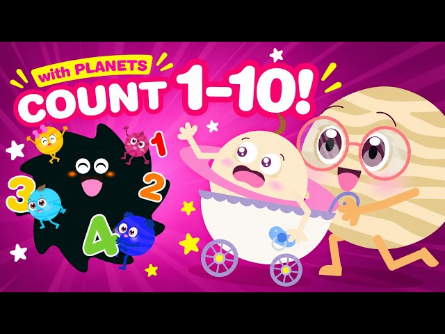 Numbers Song for Kids | Learn to Count 1 to 10 with Planet Baby