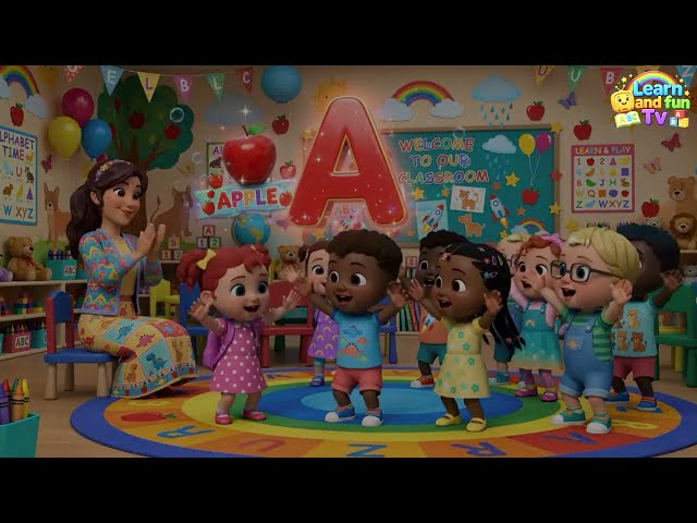 ABC Alphabet for Kids | Learn ABCD A to Z | ABC Learning for Toddlers preschool kids 🧒 