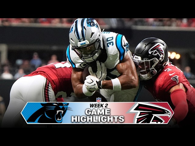 Carolina Panthers vs. Atlanta Falcons Game Highlights | NFL Week 2