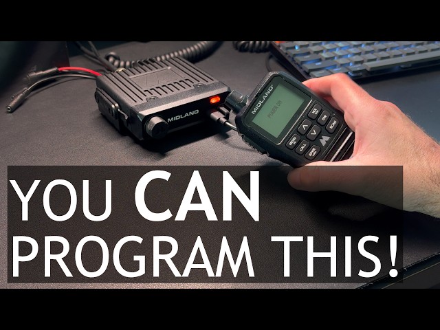 Programing the Midland MXT295 PRO - It wasn't easy