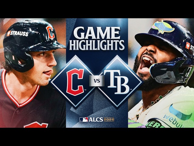 GUARDIANS vs. RAYS: ALCS Full Game 6 Highlights (October 19) | 2026 MLB Postseason