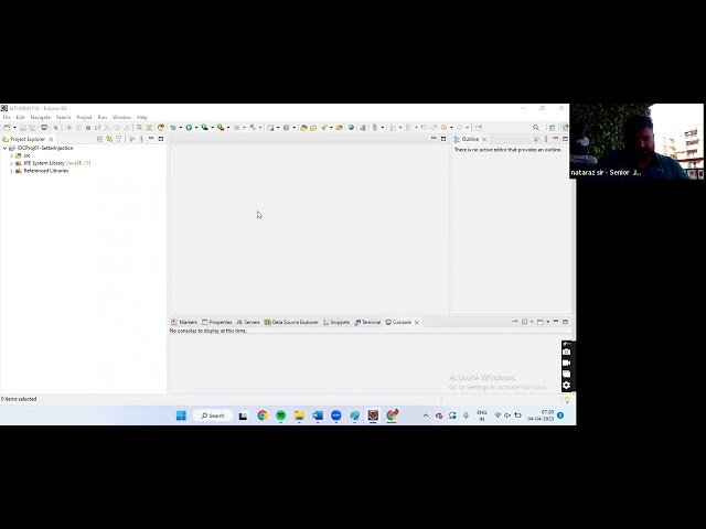 Day 14   Spring Basics  Spring Boot   MS By Nataraj Sir720P HD