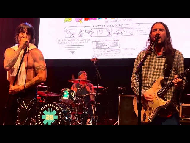 RED HOT CHILI PEPPERS “Can't Stop” live at the Hollywood Palladium 10/17/2026 