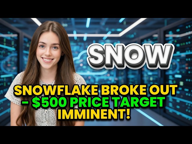 Snowflake Broke Out – $500 Price Target Imminent! | SNOW Stock Analysis