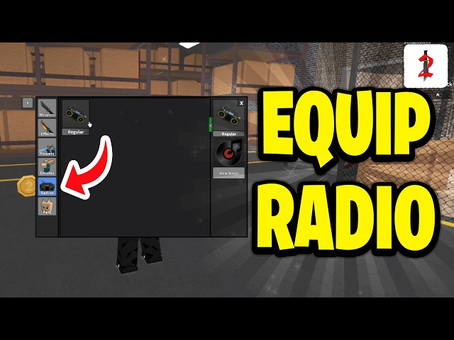 How To Equip Radio In MM2