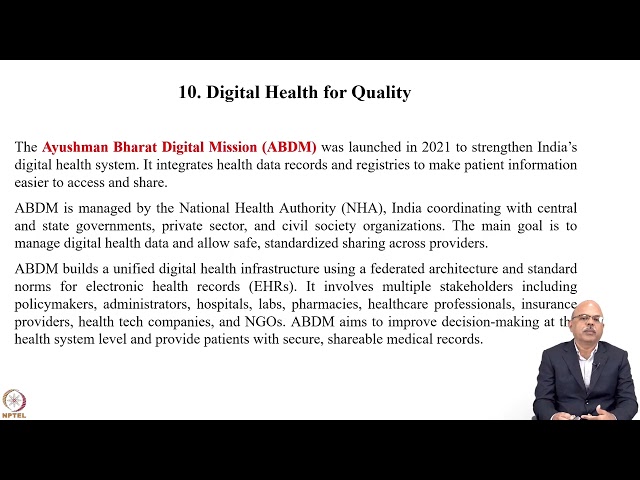 Week 1: Lecture 5: Quality and Patient Outcomes in Indian Hospitals: Part - C