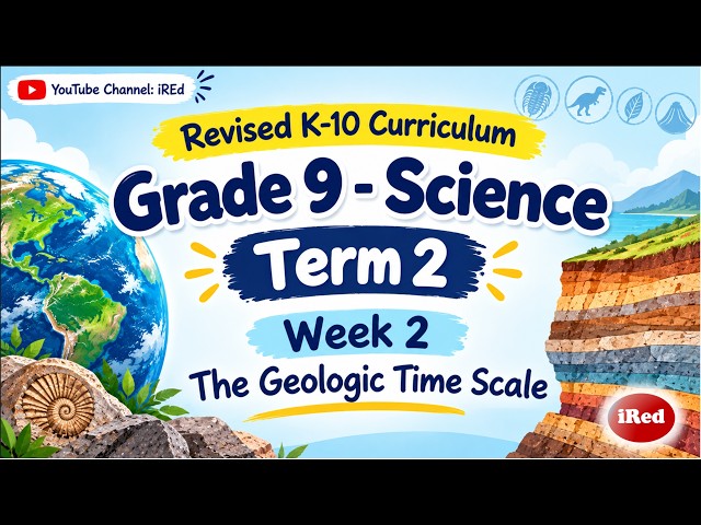 Grade 9 Science Term 2 Week 2: Geologic Time Scale