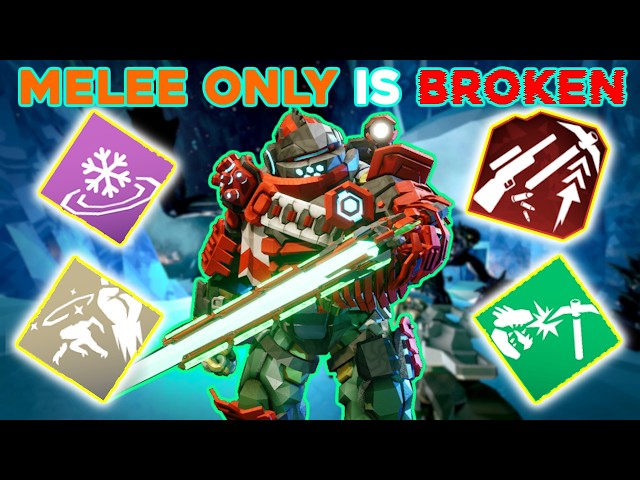 Melee Only Is Broken!! | Deep Rock Galactic: Rogue Core