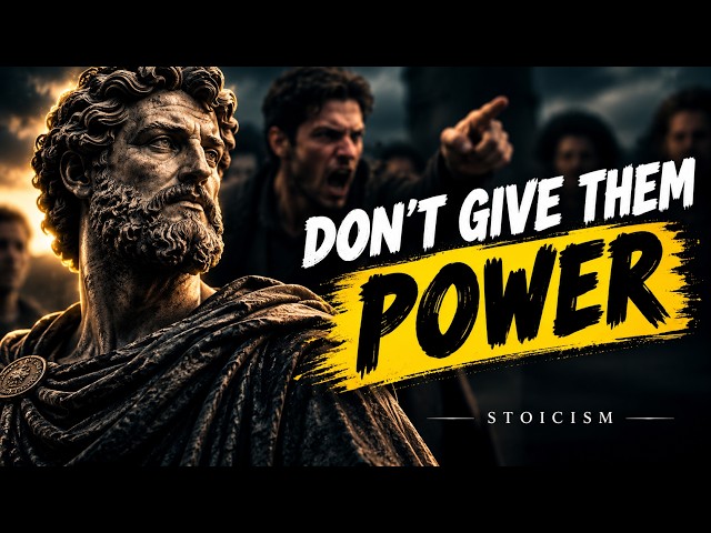 Stop Letting People Control Your Emotions | Stoicism