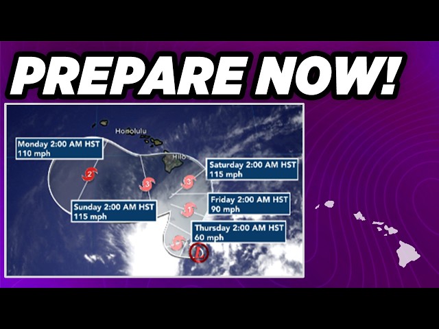 Hawaii Weather Update: Severe weather ahead for the Big Island
