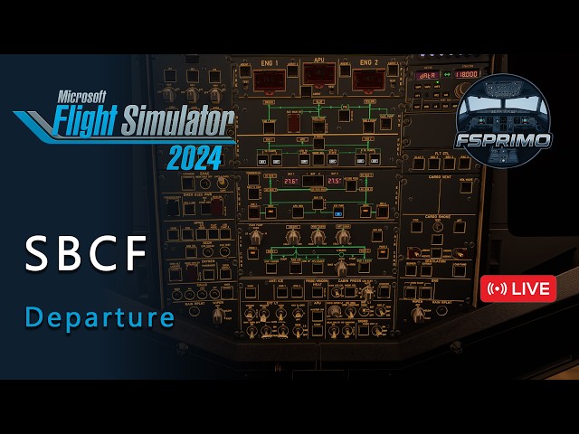 MSFS 2024 - Fenix A320 | Confins Departure