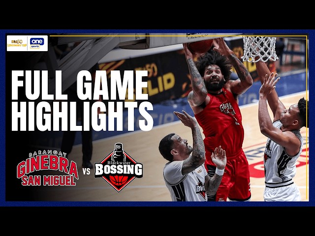 GINEBRA vs BLACKWATER | FULL GAME HIGHLIGHTS | PBA SEASON 50 GOVERNORS' CUP | OCT 23, 2026