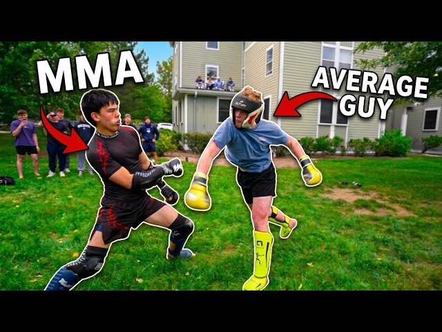 Does MMA Work Against the Average Guy?