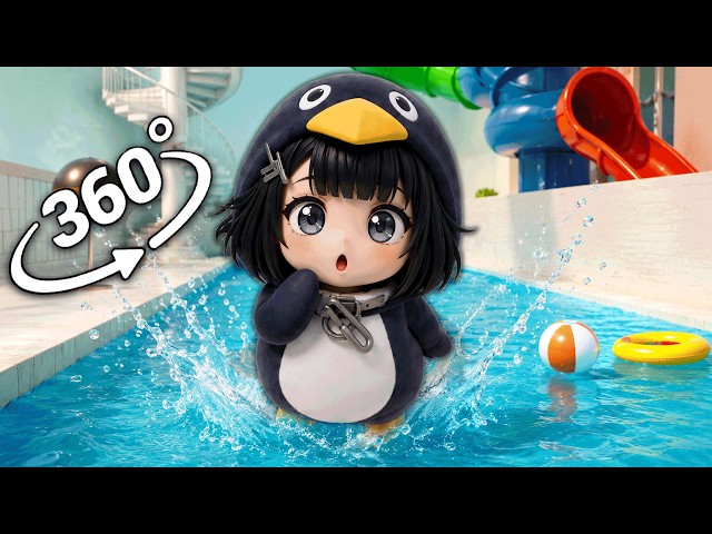 360° VR GuguGaga Penguin Waterpark (Found Footage) | 4K