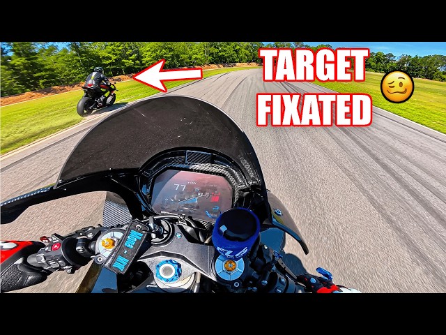 M1000RR Goes DOWN At Track Day 😭 | Lamborghini V4 Testing at Roebling Road Raceway