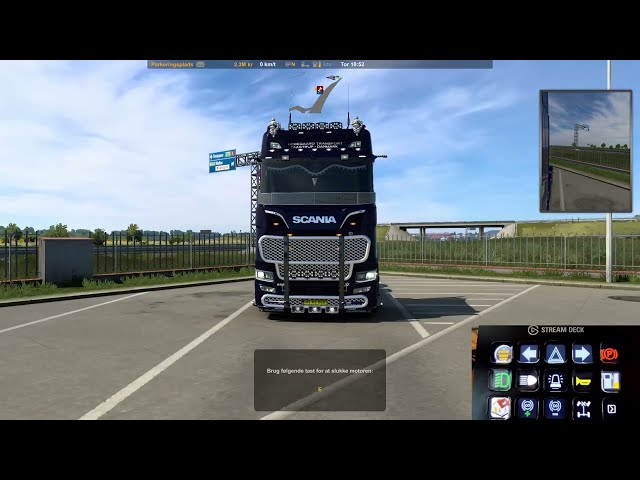 Euro Truck Simulator 2 & Elgato Stream Deck
