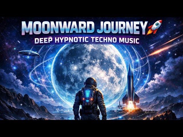 🚀 Moonward Journey – Deep Hypnotic Techno Music | Toll Echo