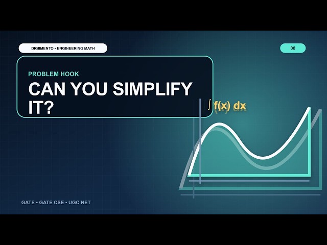 Definite Integrals: Solved Problems | Engineering Mathematics for GATE | Lecture 07