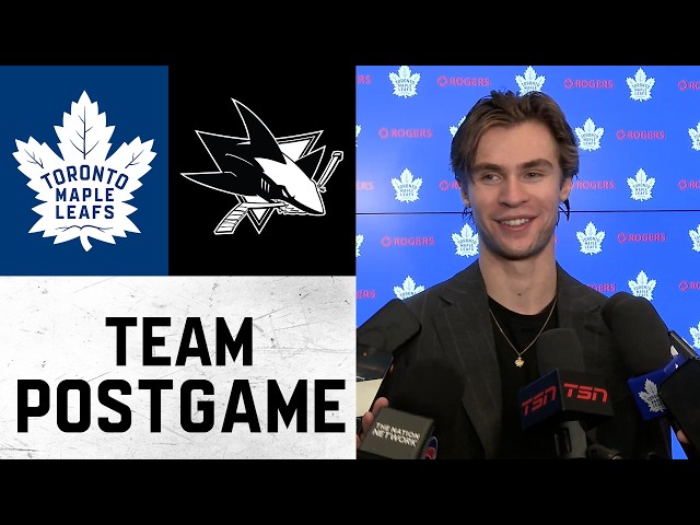 Maple Leafs Full Media Availability | Post Game vs San Jose Sharks | October 19, 2026