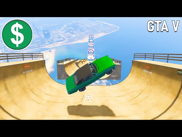 GTA 5 Gameplay No Copyright 1 HOUR (Mega Ramp)