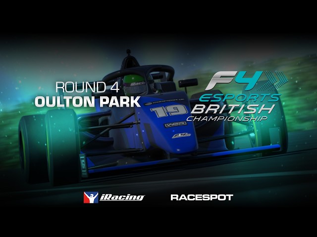 British F4 Esports Championship | Round 4 | Oulton Park