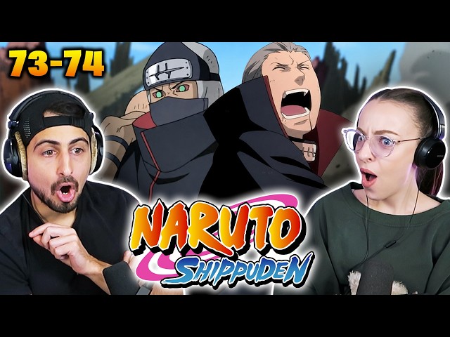 HIDAN AND KAKUZU ARE NUTS! *NARUTO SHIPPUDEN* Episodes 73 & 74 REACTIONS!