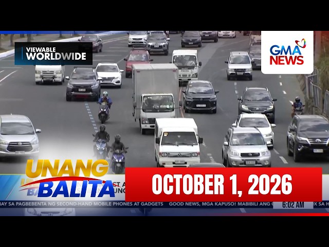 Unang Balita sa Unang Hirit: (Part 1) October 1, 2026 [HD]