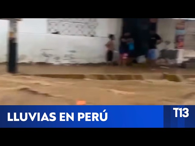 Severe flooding in northern Peru